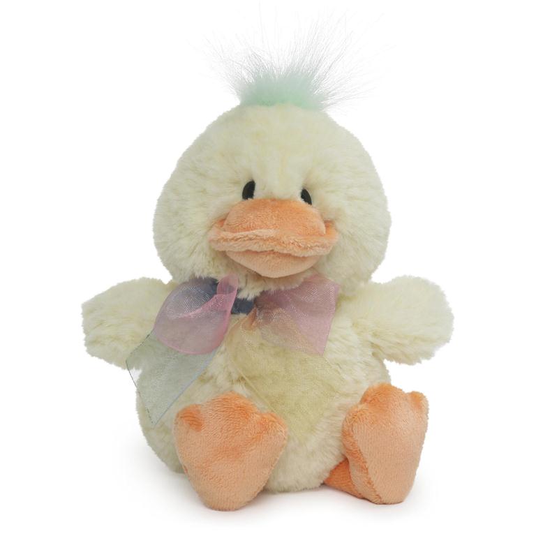 Yellow Quacklin the Duck Plush Easter Toy