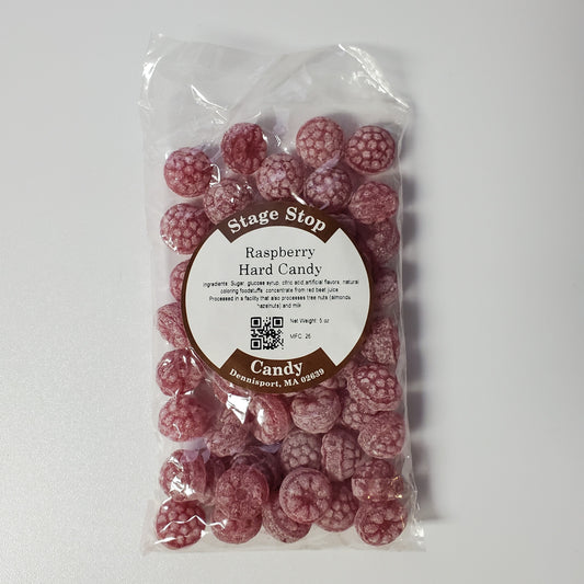 Bag of Raspberry Hard Candies