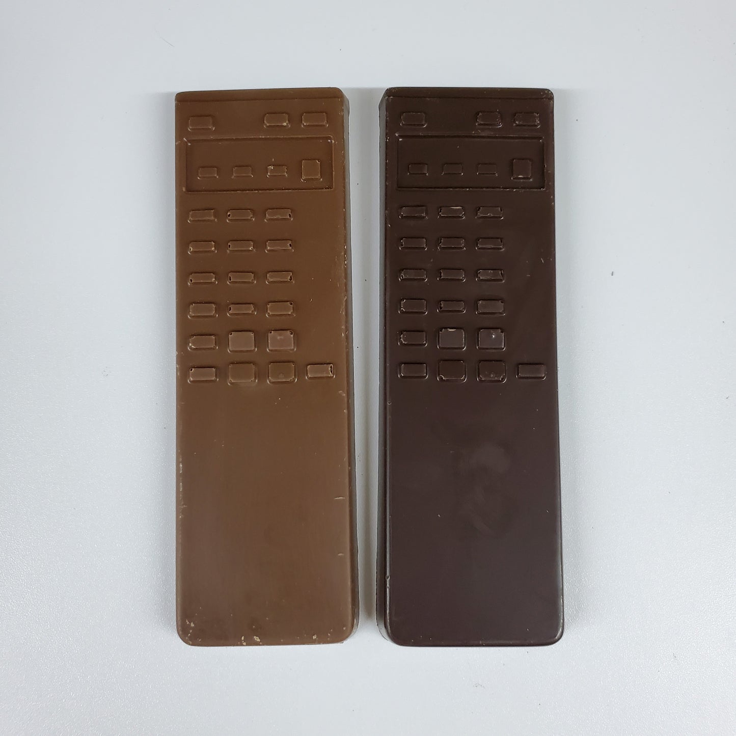 Milk and Dark Chocolate Shaped Remote Controls