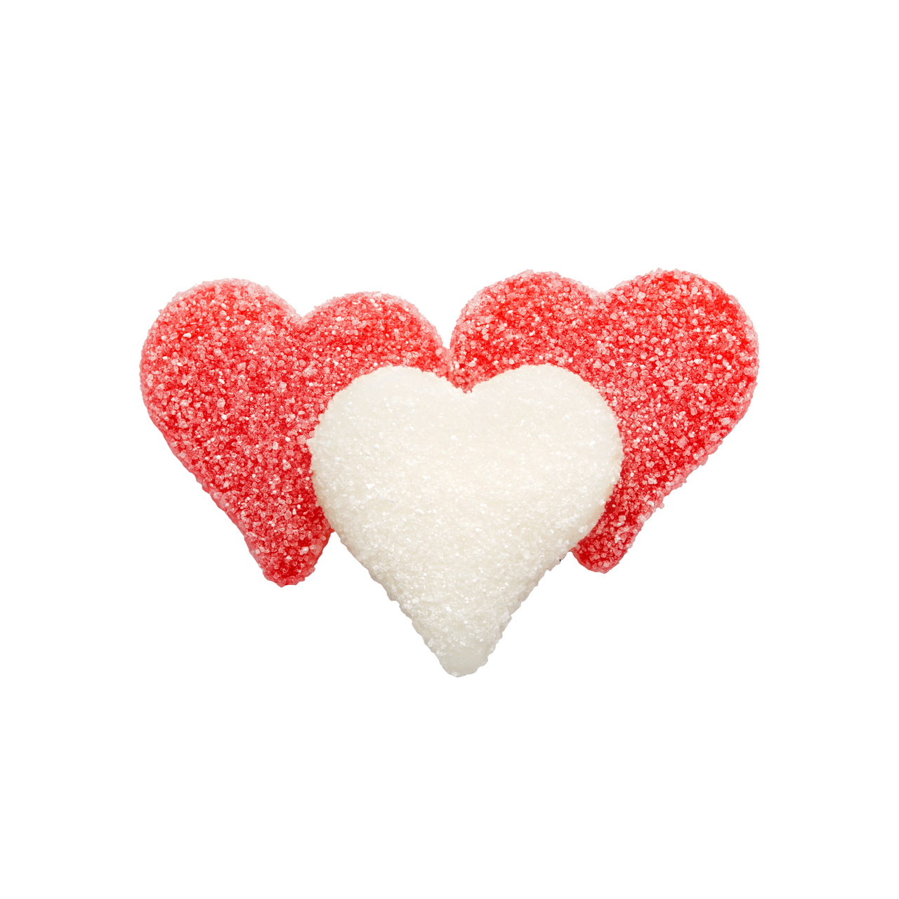 Sugar Dusted Gummy Heart Candy
