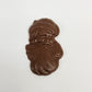 Chocolate Santa Face Favor