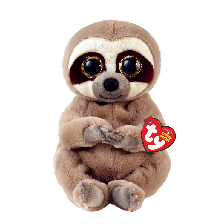 Silas Grey Sloth TY Beanie Baby Stuffed Animals