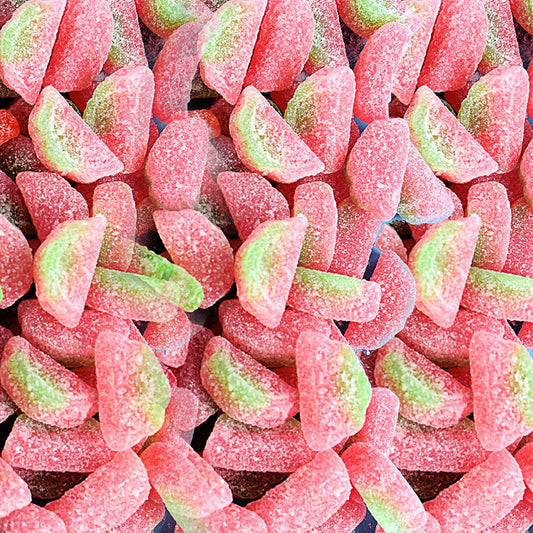 Sour Gummy Watermelon Closeup