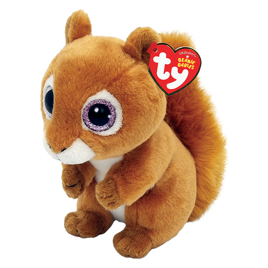 TY Squire Squireel Bean Baby Stuffed Animal