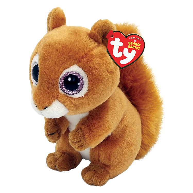 TY Squire Squireel Bean Baby Stuffed Animal