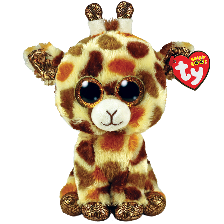 TY Beanie Boos Stilts Tan Spotted Giraffe Stuffed Animal Plush