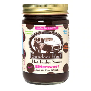 Sundaes Best Bippie's Bittersweet Hot Fudge Sauce