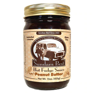 Sundaes Best Patty's Peanut Butter Hot Fudge Sauce