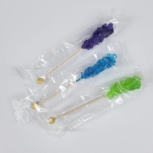 Assorted Rock Candy Swizzle Stick