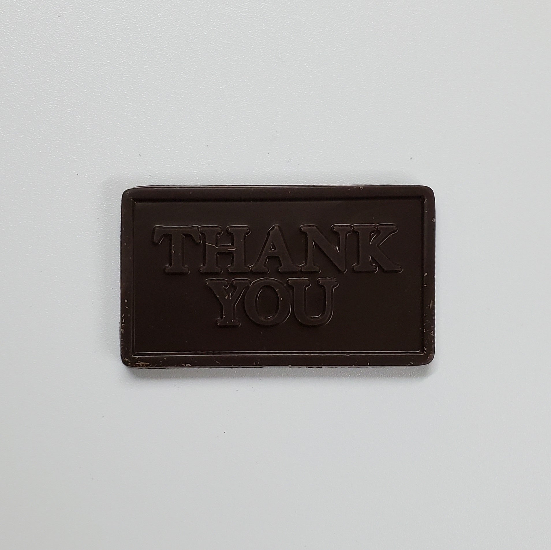 Thank You Dark Chocolate Greeting Card in Wrapper