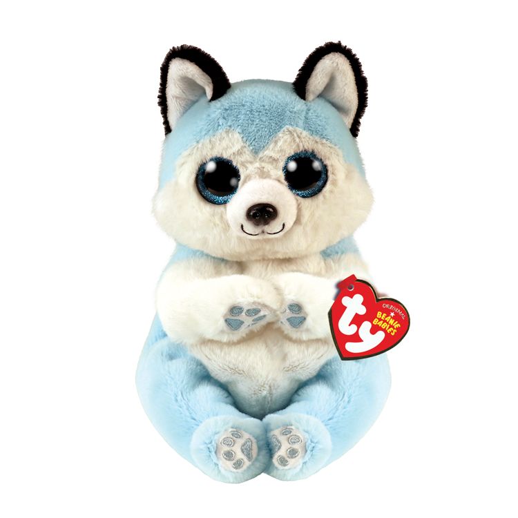 Thunder Blue Husky TY Beanie Baby Stuffed Animal