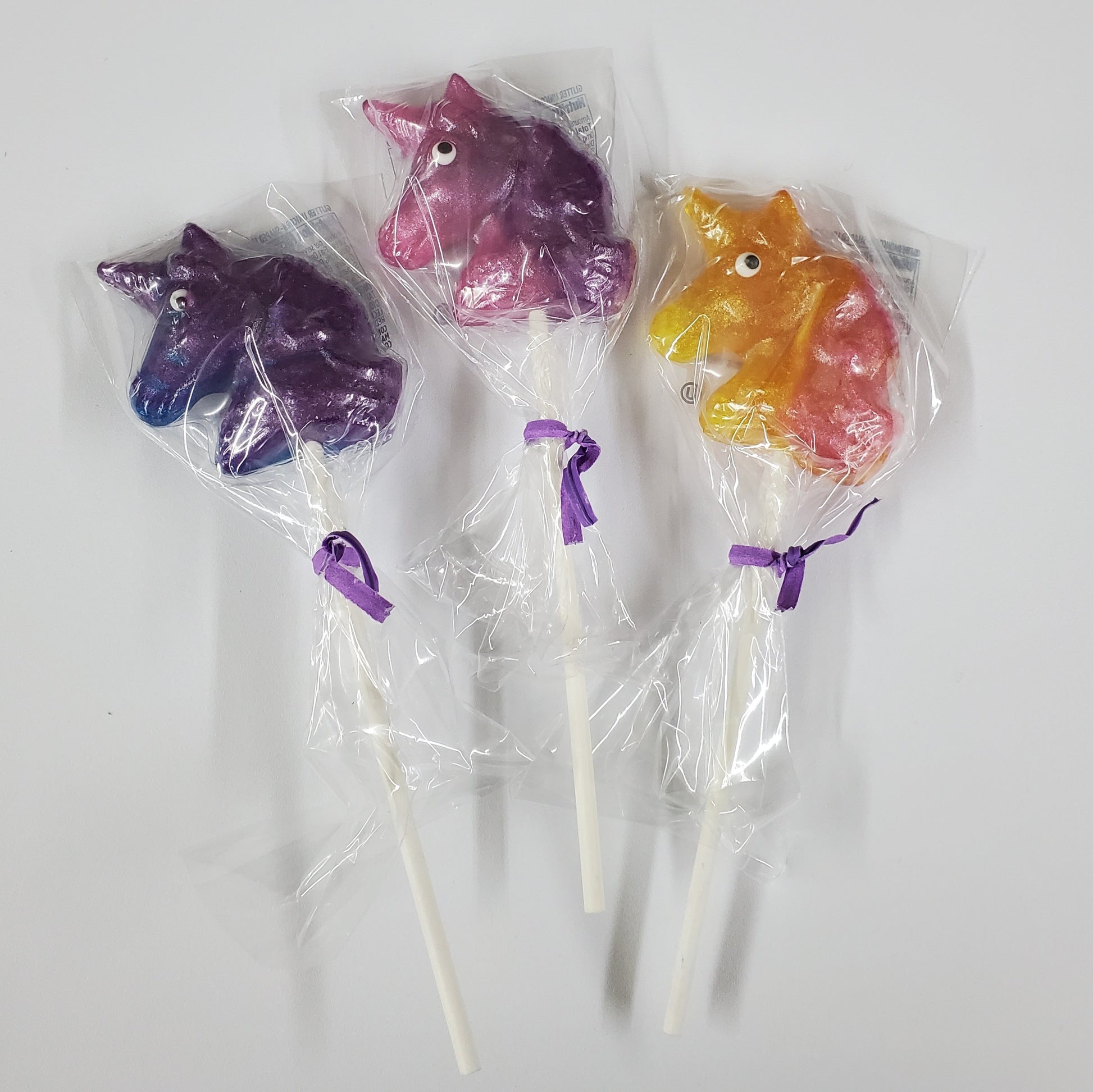 Assorted Unicorn Hard Candy Pops