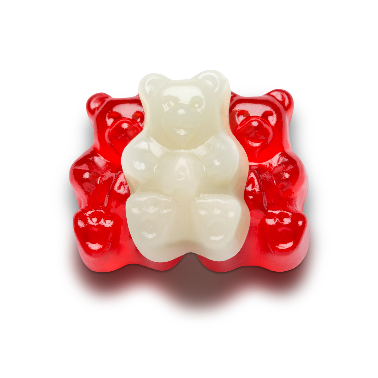 Red and White Valentine's Day Gummy Bears