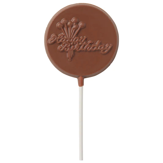 Vermont Nut Free Happy Birthday Milk Chocolate Pop