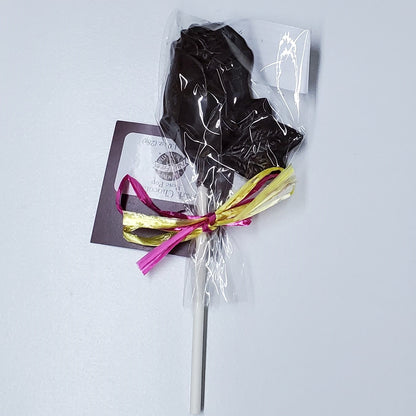 Vermont Nut Free Dark Chocolate Rose Shaped Pop