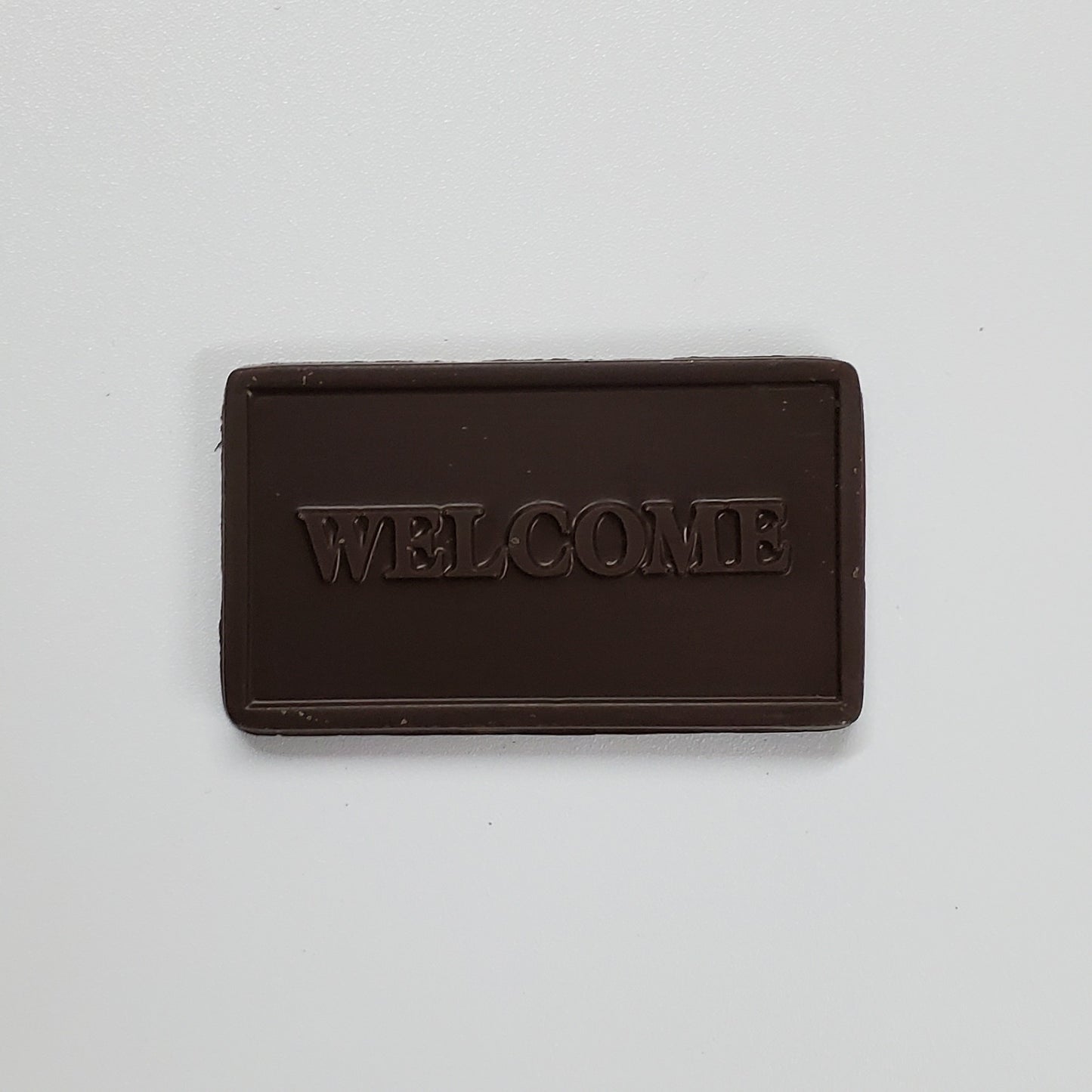 Welcome Dark Chocolate Greeting Card